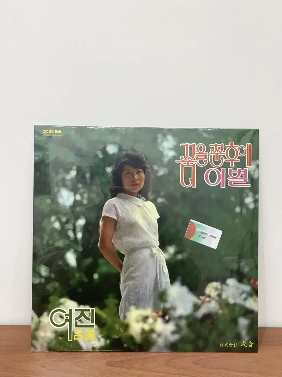 여진 - 1집 꿈을 꾼 후에 한정반 lp 미개봉